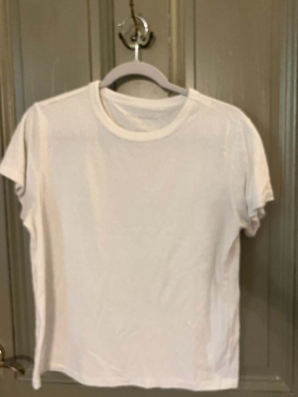 Free Assembly pointelle shirt Large Anthro dupe